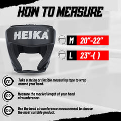 Heika Competition leather Head guard - My Store