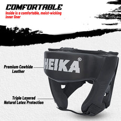 Heika Competition leather Head guard - My Store