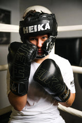 Heika Pro Boxing Leather Head Guard My Store