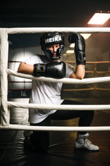Heika Pro Boxing Leather Head Guard My Store