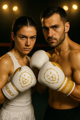 Heika Pro Premium Leather Muay Thai Gloves Heika Sports