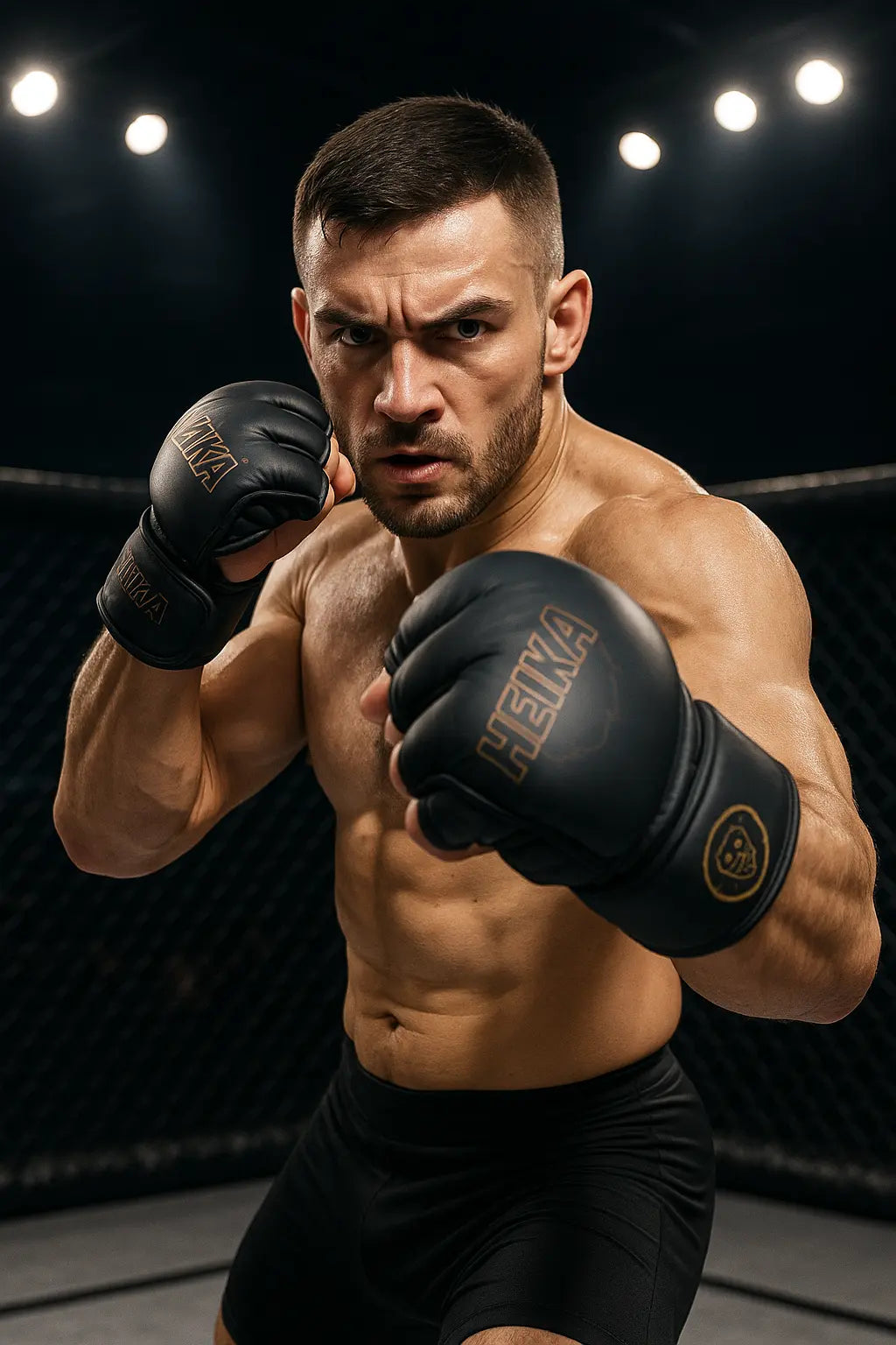Heika Hybrid MMA Gloves Heika Sports